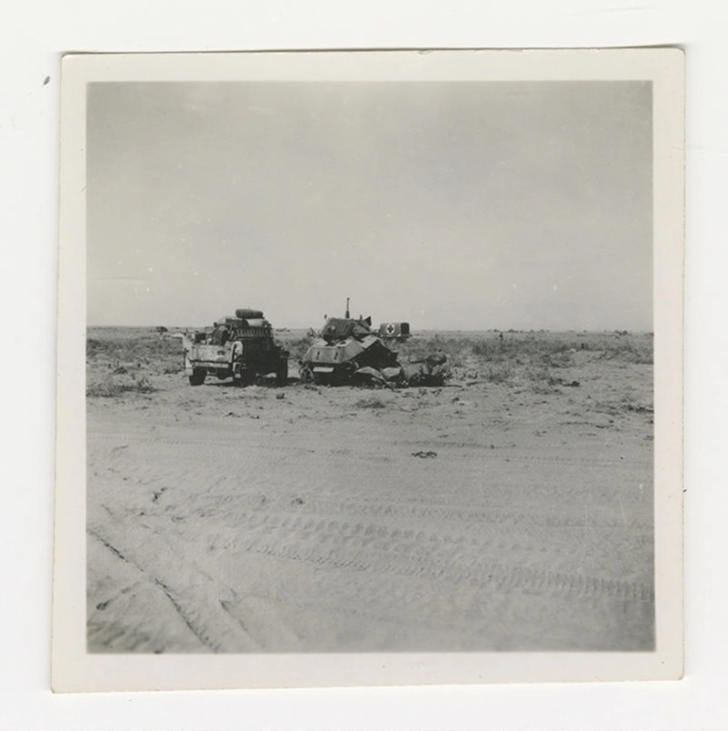 Photograph, Attack Line, 23 October 1942