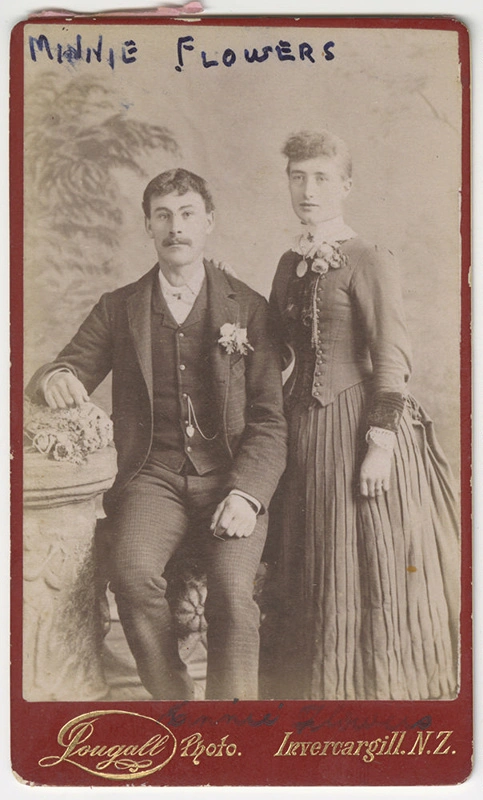 Photograph, Minnie Flowers and likely Nicholas Coubray