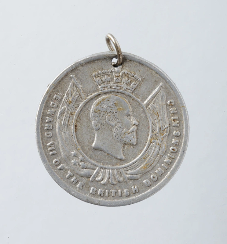 Medallion, Commemorative, New Zealand Dominion 1907