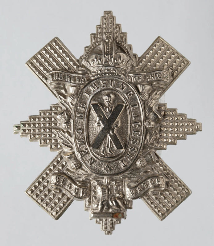 Badge, Cap, Black Watch (Royal Highlanders)