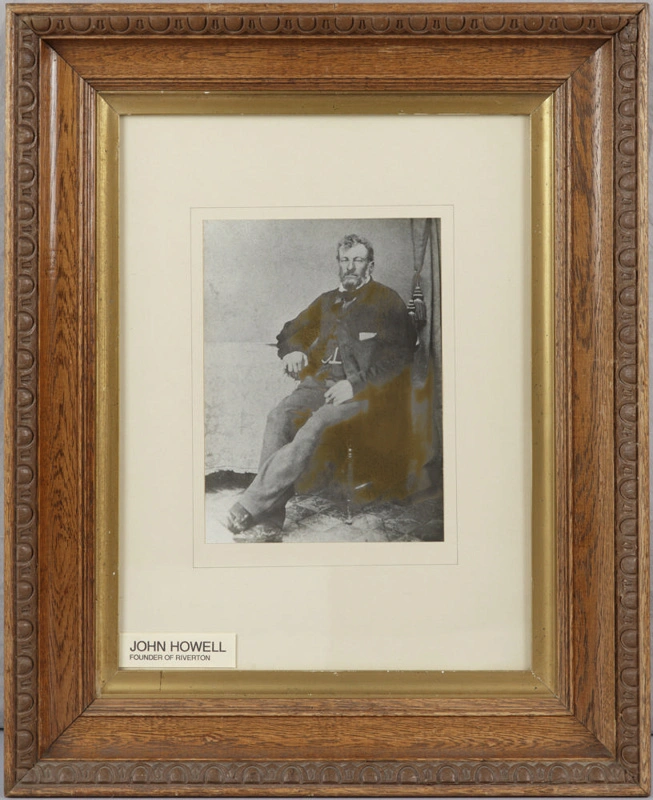 Framed photograph, Captain John Howell