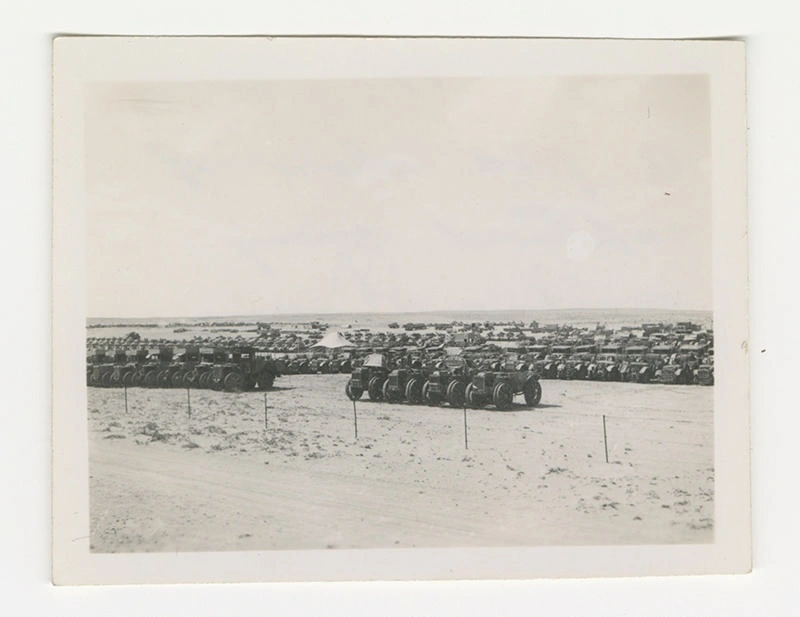 Photograph, Captured German Military Vehicles 1940s.