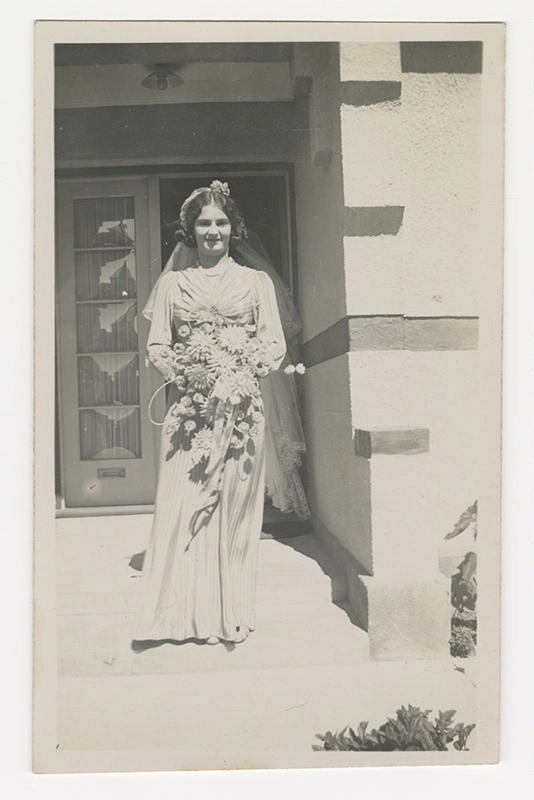 Photograph, Enid Saunders nee Keen. 1941