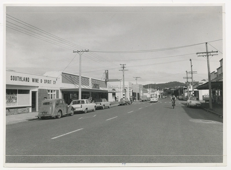 Photograph, Palmerston Street, Riverton.