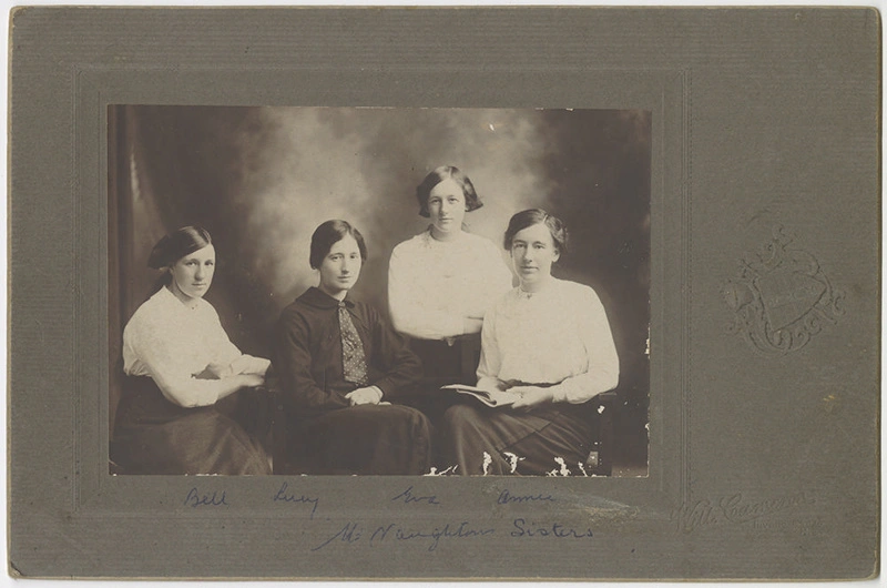 Photograph, Isabella, Lucy, Eva, and Annie McNaughton