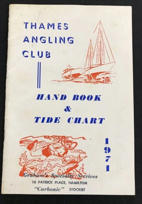 Booklet, Thames Angling Club