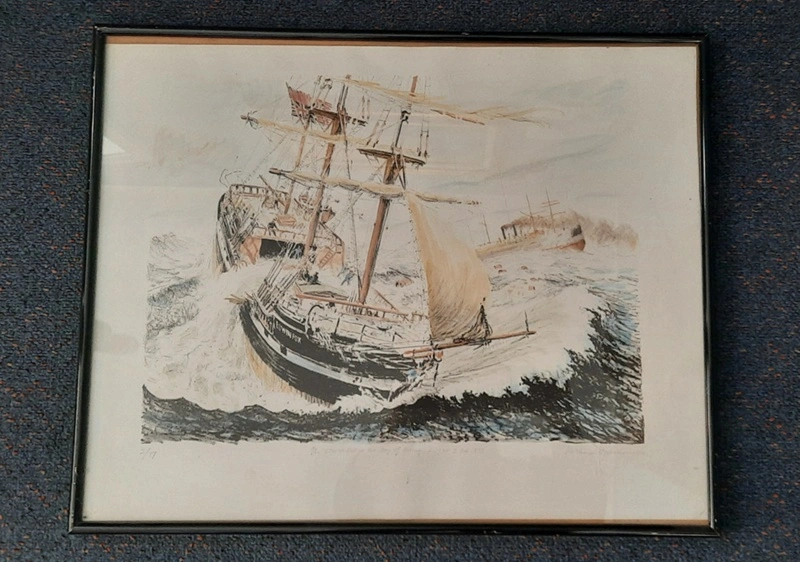 Edwin Fox in the Bay of Biscay