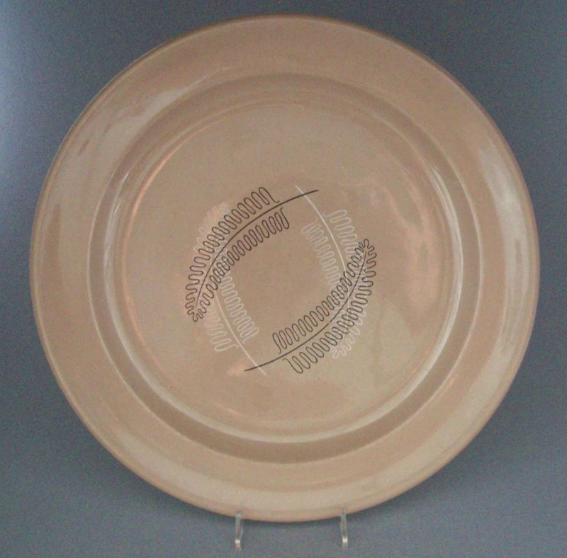 Dinner plate - Reflections pattern