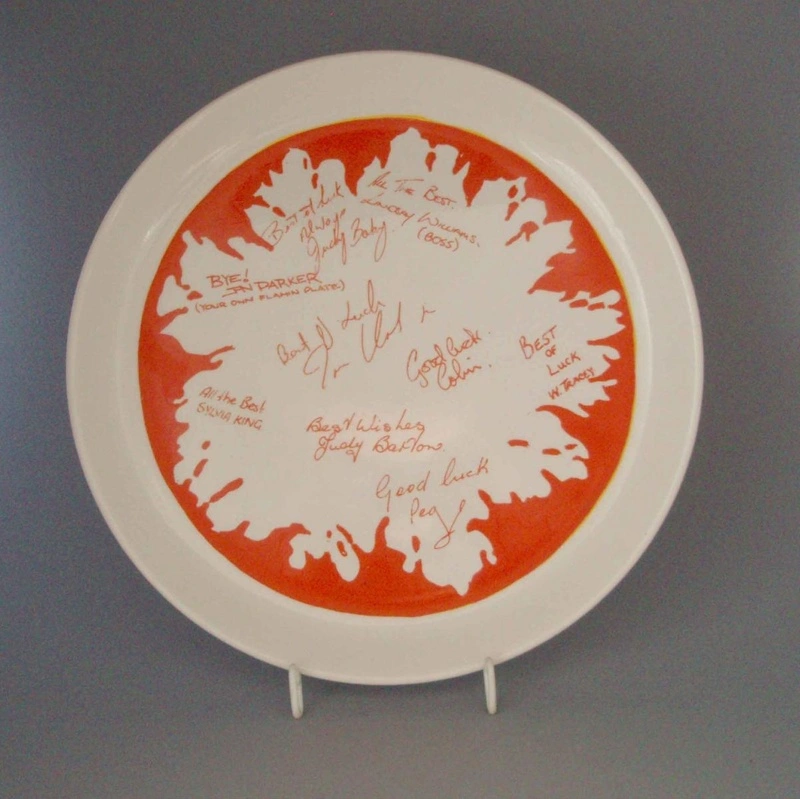 Presentation plate