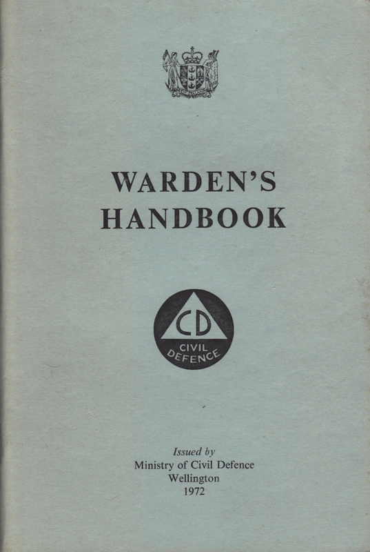 Book, Civil Defence Warden's Handbook