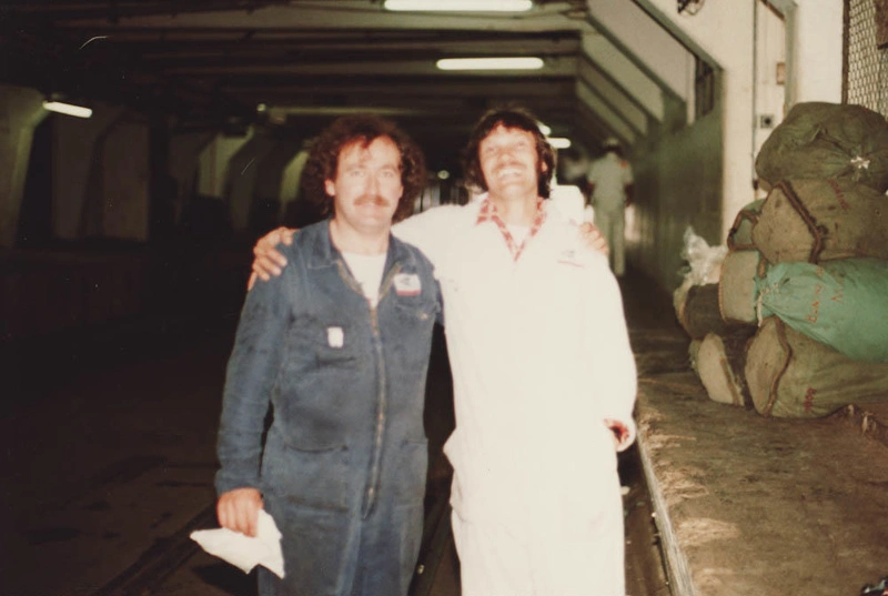 Photograph [Tradesmen, Mataura Freezing Works]