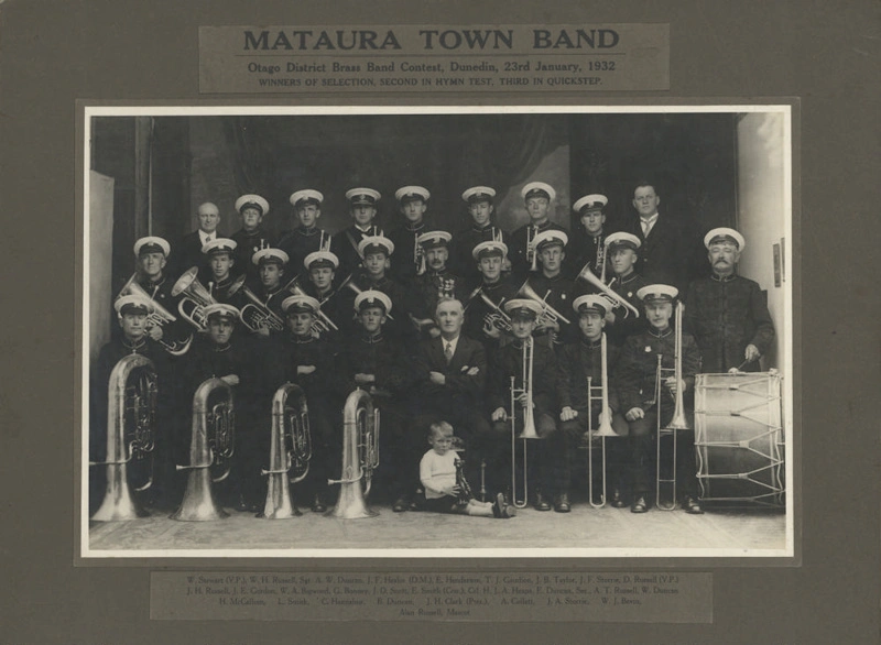 Photograph [Mataura Town Band, 1932]