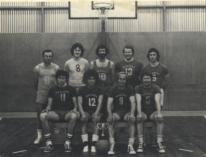 Photograph [Mataura Basketball Club, 1977]