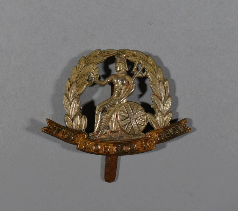 The Norfolk Regiment Cap Badge