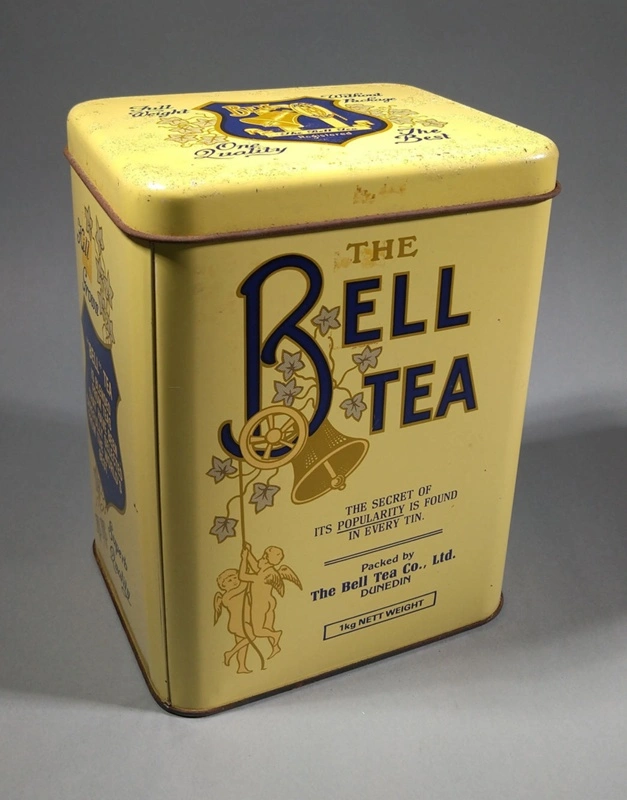 Tea caddy;  Bell Tea
