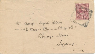 Postcard: New Zealand Stamp, Envelope - New Zealand Stamp..