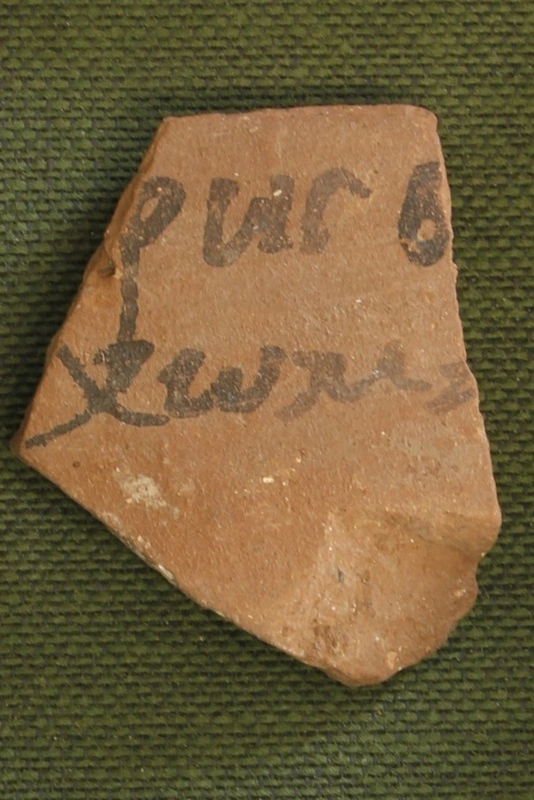 Fragment of an Ostrakon