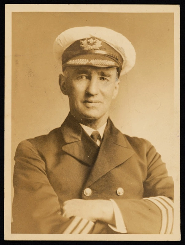 Portrait of Captain Erwin, U.S.S. Coy