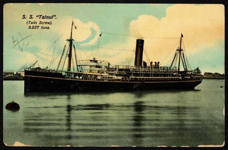 The SS 'Tainui', Shaw, Savill & Albion Line.