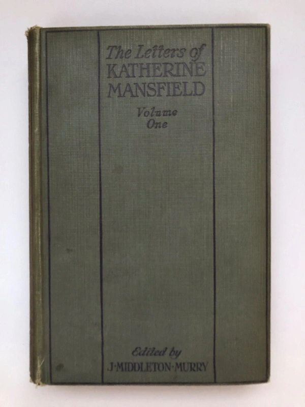 The Letters of Katherine Mansfield, Volume I