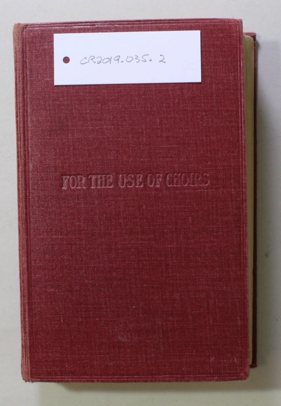 The Methodist Hymn Book for the Use of Choirs
