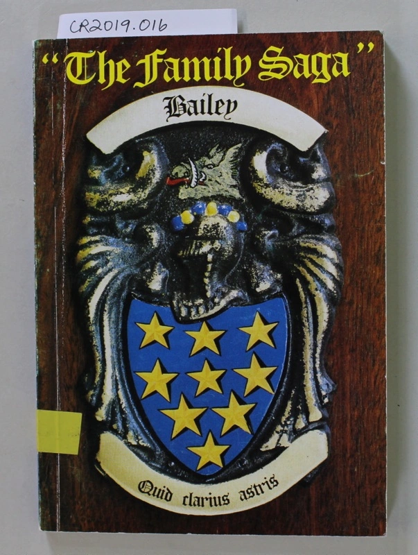 Book, The Family Saga Bailey