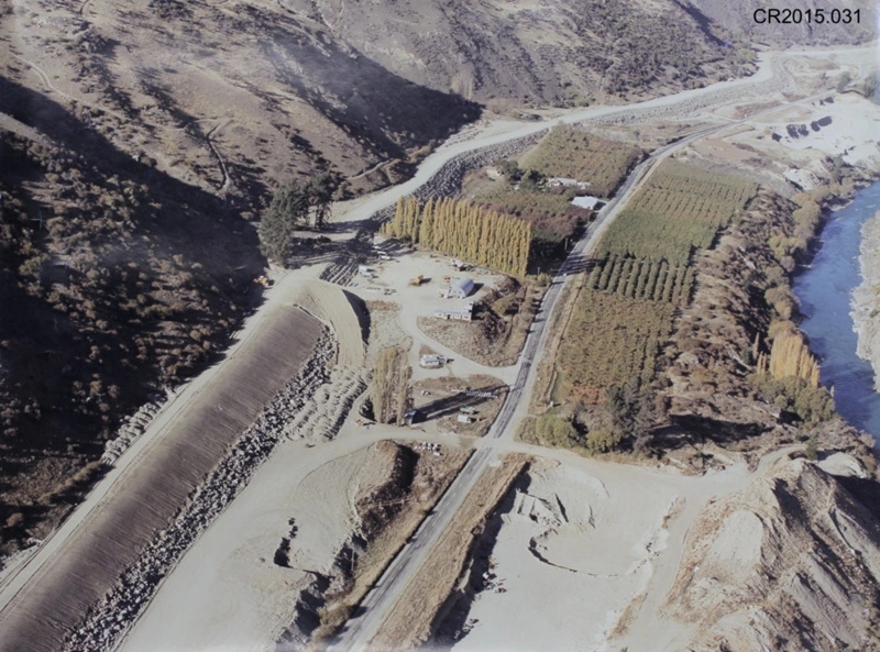 Aerial Photo - Jackson's Orchard, Cromwell Gorge