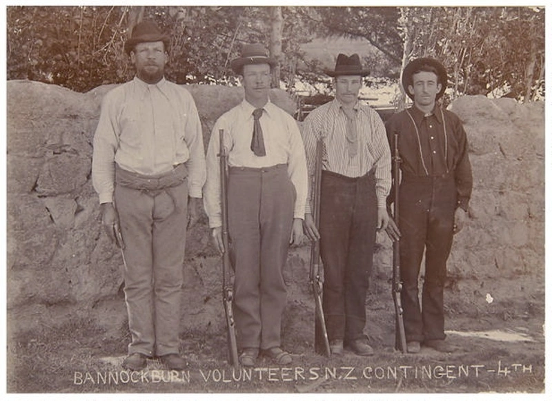 Photograph, Bannockburn Boer War Volunteers