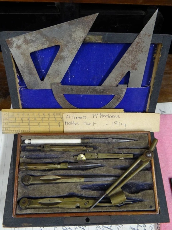 Geometry set, NZ school