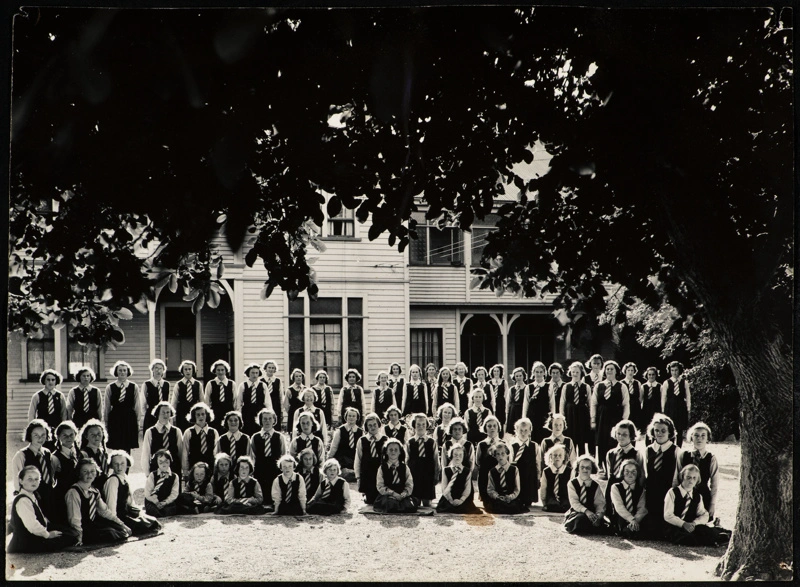 Whole School Photo, 1940's-1950's