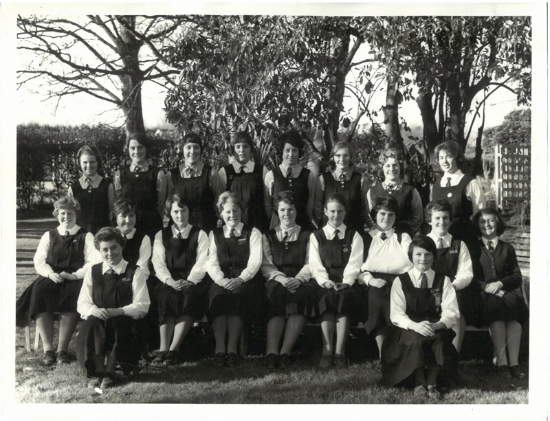 Photograph of Early Villa Maria Students