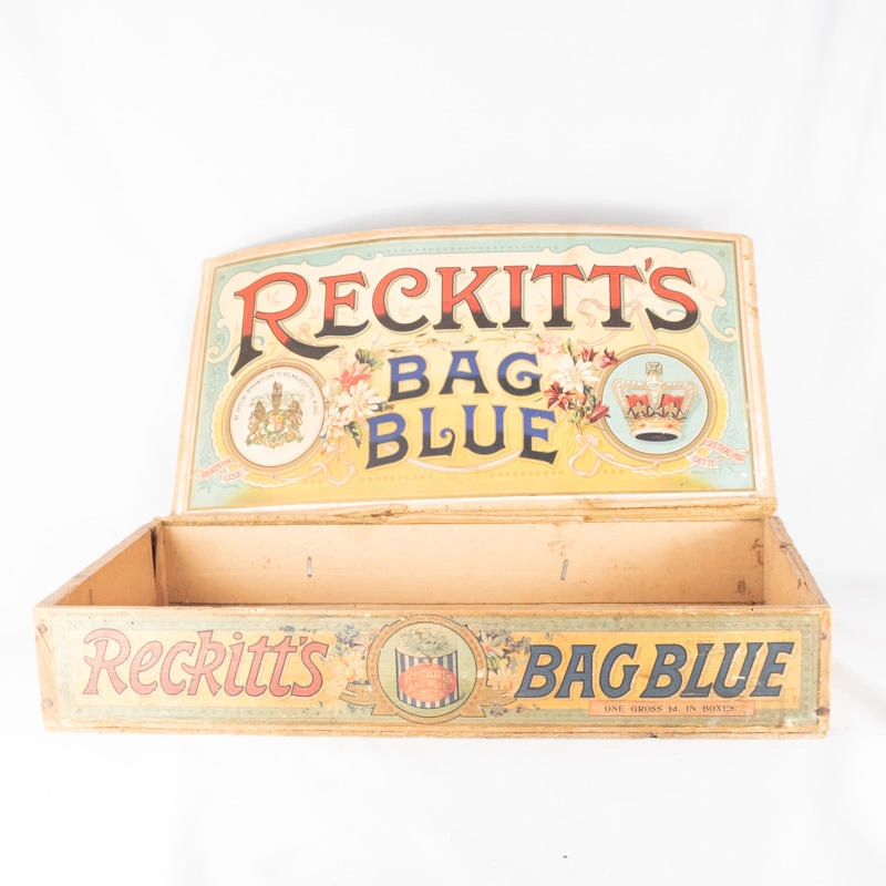 Reckitt's Bag Blue display box