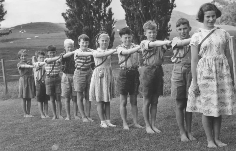 Waiwhare School 1956 Pupils