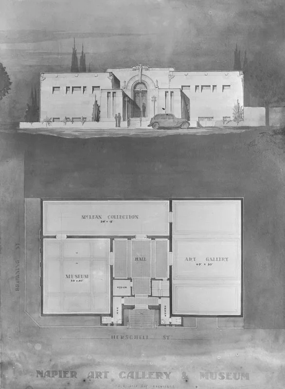 Napier Art Gallery and Museum Plan