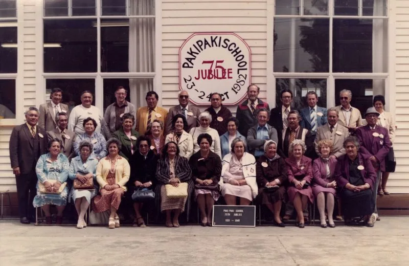 Pakipaki School 75th Jubilee Pupils 1982