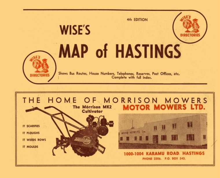 Wise’s Map of Hastings