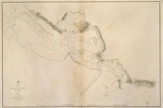 Wangari Harbour surveyed by Captn. J. Lort Stokes R.N. 1849