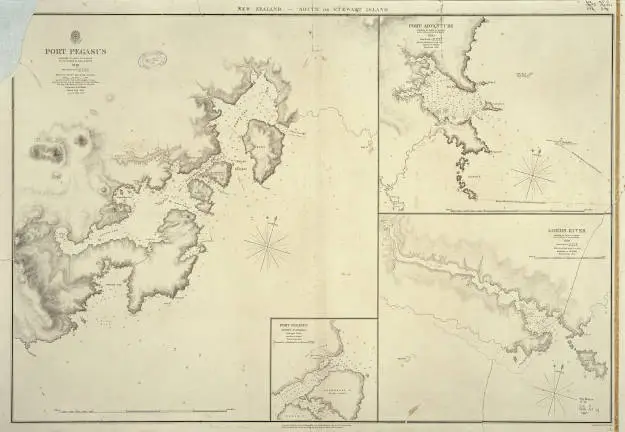 Port Pegasus, surveyed by Captn. J. L. Stokes and the officers of H.M.S. Acheron 1849
