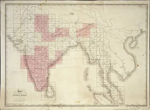 Index to the Indian atlas