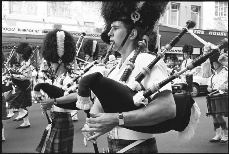 Farmers Santa Parade, Queen Street, 1989
