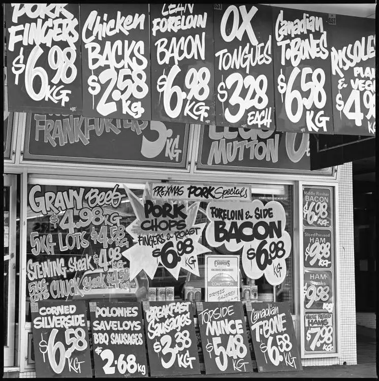 Avondale Wholesale Meats, Great North Road, Avondale, 1989