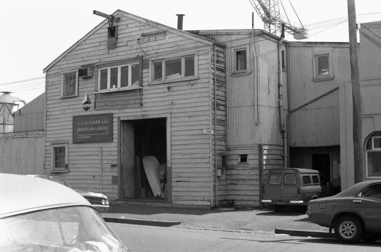 A and G Price, Fanshawe Street, Central Auckland, 1973