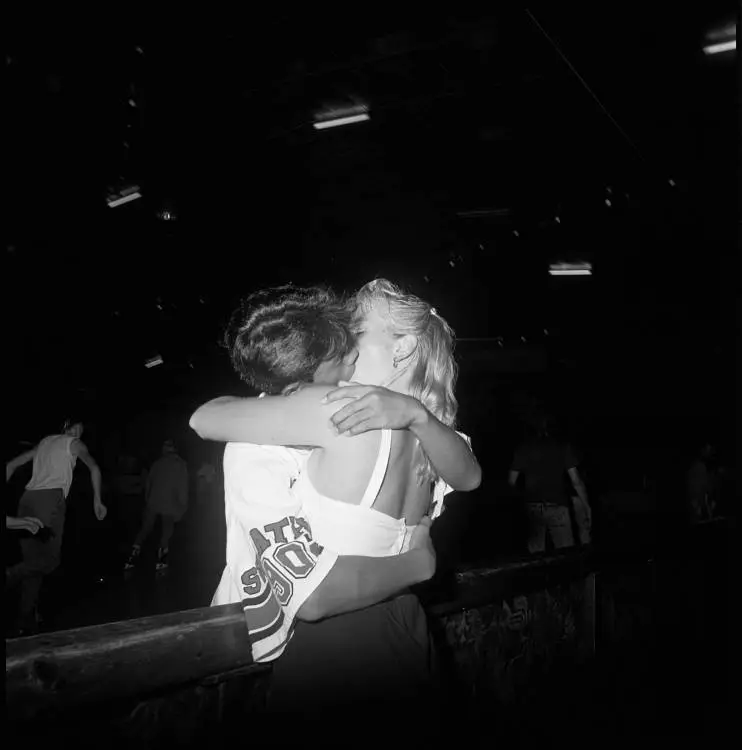Ice skating at Paradice, Avondale, 1990