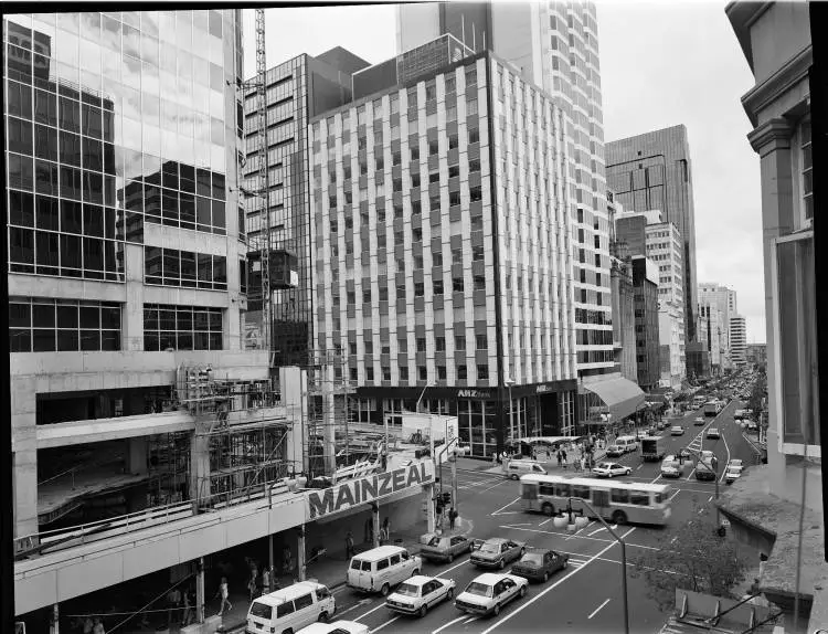 Queen Street, Auckland Central, 1989