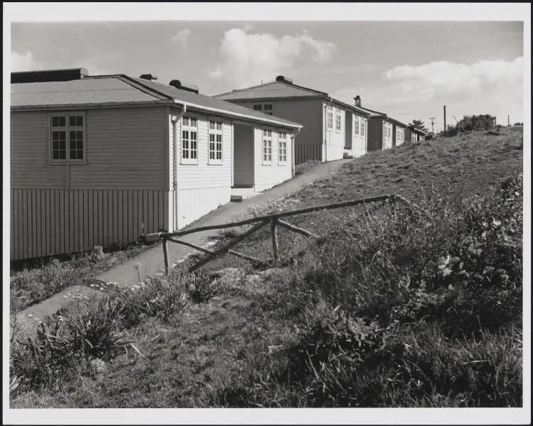 Castor Bay Battery camp, 1944