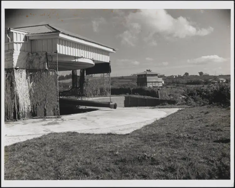Castor Bay Battery gun emplacement, 1944