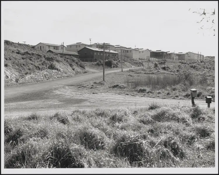 Castor Bay Battery army barracks, 1944