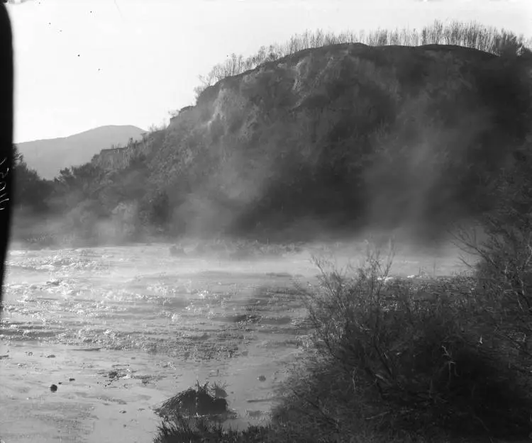 The Black Terraces, Taupo, 1908