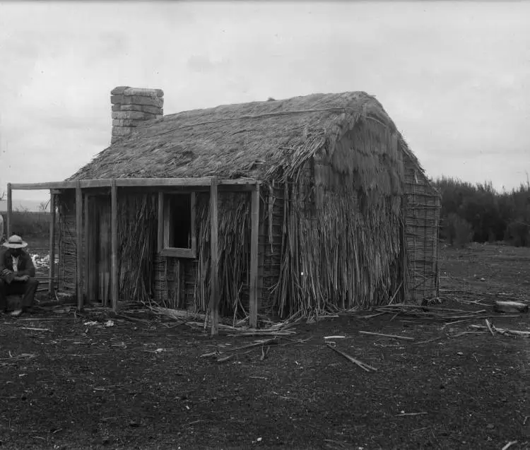 House at Ohaaki, Reporoa, 1908