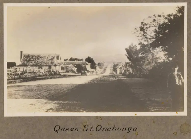 Queen Street, Onehunga, 1878